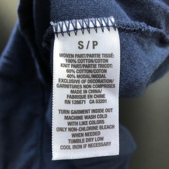 AEROPOSTALE NAVY BLUE TANK TOP - Picture 6 of 6